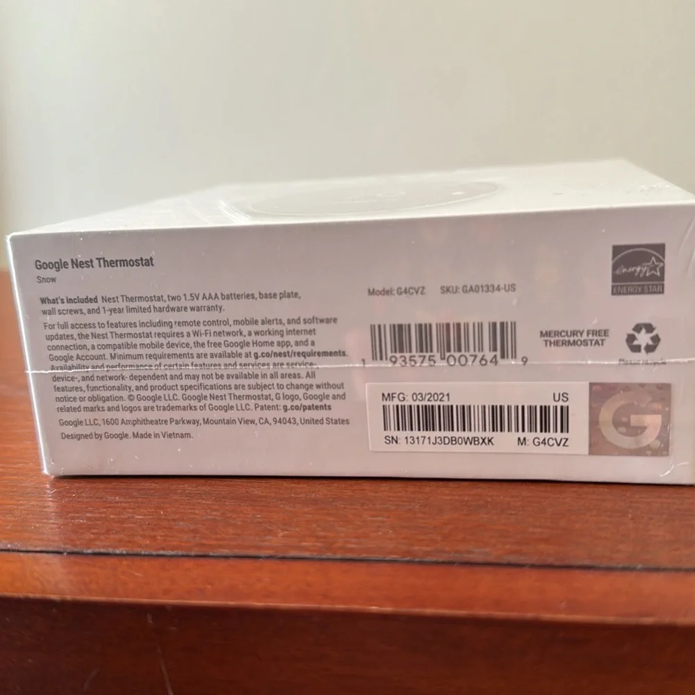 Google Nest Thermostat